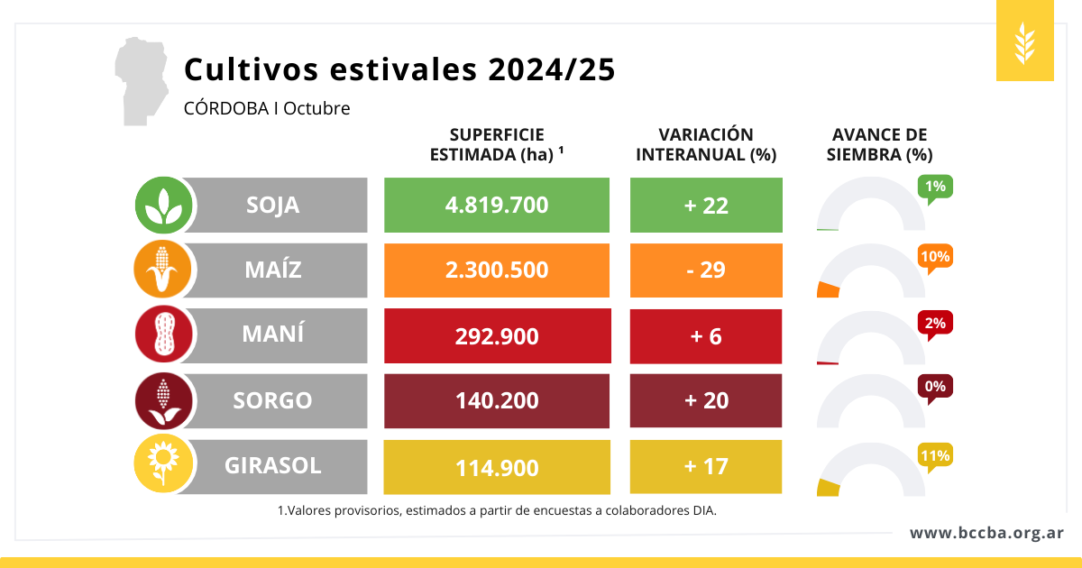 Maní zona BCCBA