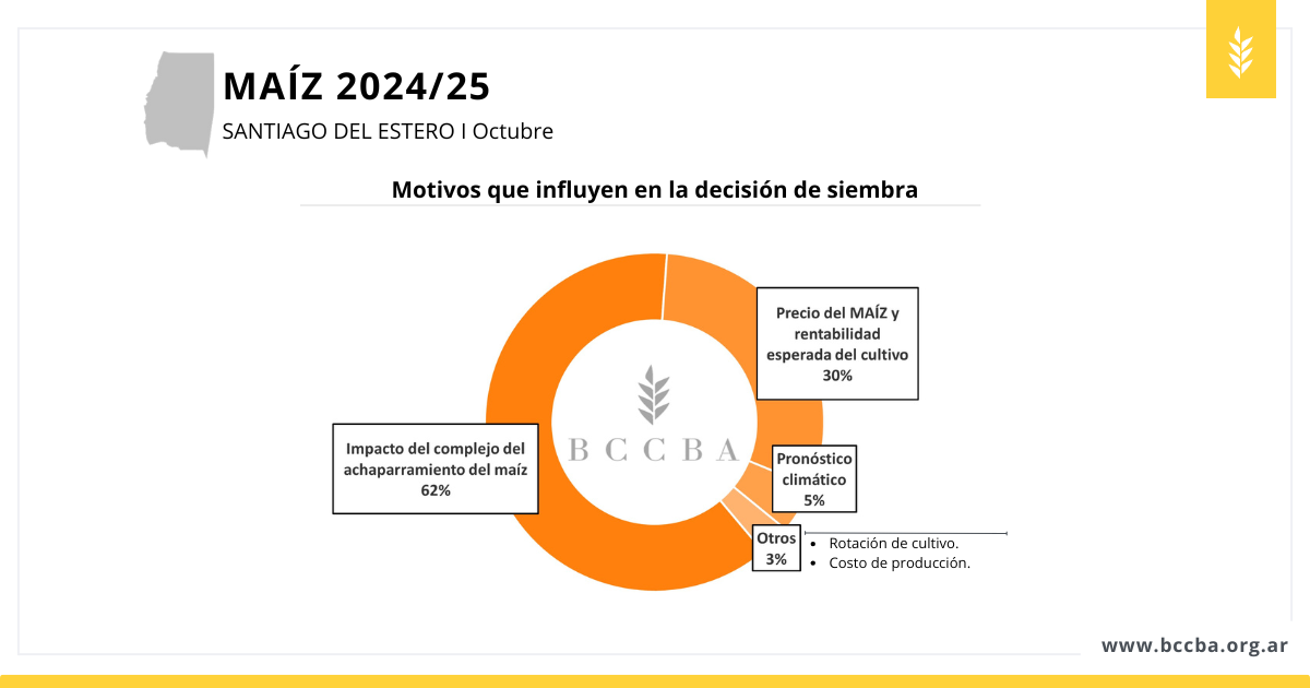 avance de siembra sorgo